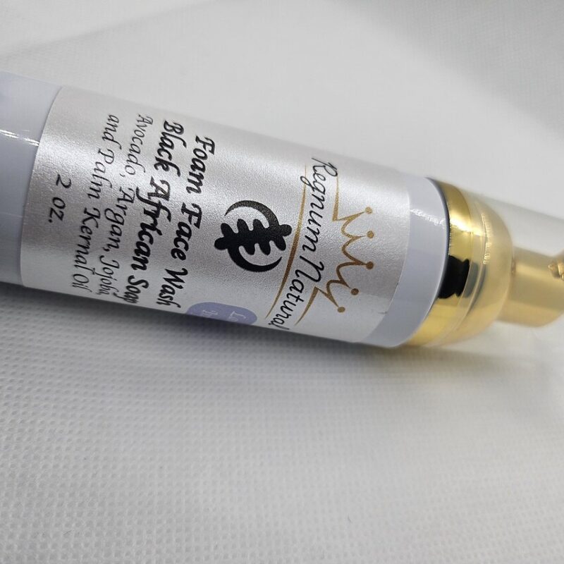 African black soap face foam wash